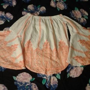 Bell Sleeved Boho Top